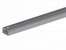 Лоток монтажный прямой замковый неперфорированный 100х100 L2000 сталь 1мм ЛПНЗ.100.100.2000.1.1 СОЭМИ Н0121141622
