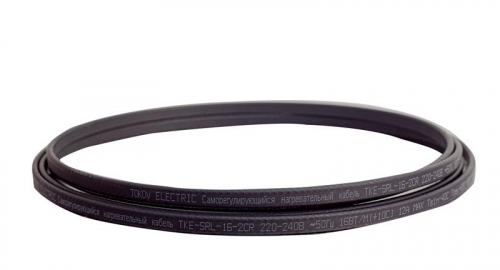 Кабель нагревательный саморег. 16Вт/м с экраном 16 AWG термопласт UV Ex (200м) TOKOV ELECTRIC TKE-SRL-16-2CR Кабель нагревательный саморег. 16Вт/м с экраном 16 AWG термопласт UV Ex (200м) TOKOV ELECTRIC TKE-SRL-16-2CR