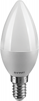 Лампа светодиодная 71 632 OLL-C37-8-230-2.7K-E14-FR 8Вт свеча 2700К тепл. бел. E14 800лм 176-264В ОНЛАЙТ 71632