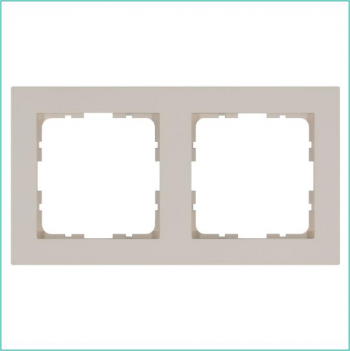 Рамка 2-м G-Classic тауп Jasmart G1002T Рамка 2-м G-Classic тауп Jasmart G1002T