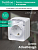 Розетка 1-м ОП AtlasDesign PROFI 16А IP54 250В заземл. защ. шторки бел. SE ATN540145