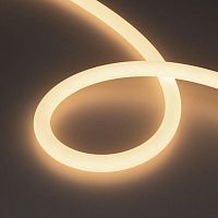 Лента светодиодная MOONLIGHT-TOP-A336-D18mm 24V Warm 3000К 360deg 14.4Вт/м IP65 2835 wire x1 герметичная (уп.5м) Arlight 038754