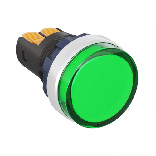 Индикатор сигнальный со встроен. диодом 220В зажим Plug-In алюм. зел. DKC M22L-F220GAP Индикатор сигнальный со встроен. диодом 220В зажим Plug-In алюм. зел. DKC M22L-F220GAP