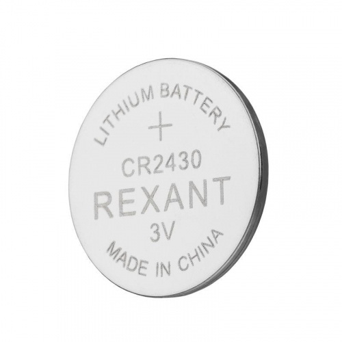 Элемент питания литиевый CR2430 3В (блист.5шт) Rexant 39-1109 фото 4 Элемент питания литиевый CR2430 3В (блист.5шт) Rexant 39-1109 фото 4
