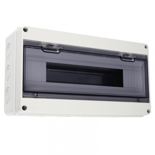 Бокс модульный накладной PDB/W 4018 GR (ЩРН-ПГ-18) IP65 пластик. JazzWay 5072121 Бокс модульный накладной PDB/W 4018 GR (ЩРН-ПГ-18) IP65 пластик. JazzWay 5072121