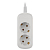 Удлинитель 2х3м с заземл. 16А IP20 GREEN LINE UDL-16-230-E ПВС 3х1 Эра Б0065065