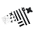 Стойка напольная с кронштейном для телевизора 19-42дюйм на колесах PROFI Rexant 38-0319