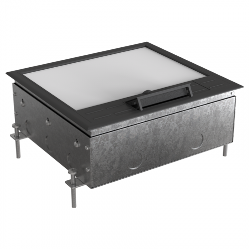 Люк MultiDesk MDK10 на 12мод. IP40 с монтажной коробкой для бетонных полов SE MDK10212 фото 7