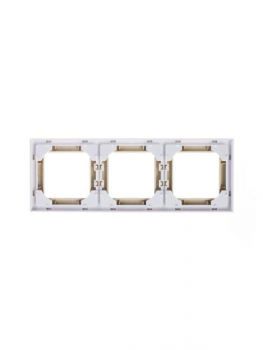 Рамка Levit 3п сл. кость/бел. ABB 2CHH015030A6017 фото 3 Рамка Levit 3п сл. кость/бел. ABB 2CHH015030A6017 фото 3