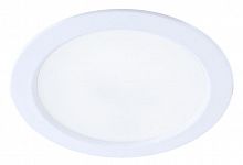 Светильник светодиодный Downlight 12Вт 180-265В 6400К кругл. панель бел. КОСМОС KDownL12W6400K