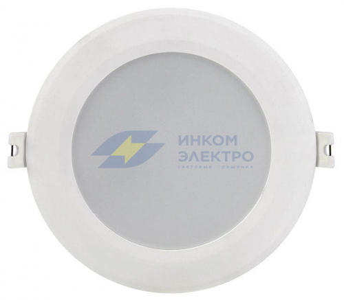 Светильник светодиодный ДВО 1713 9Вт 4000К IP40 круг бел. IEK LDVO0-1713-09-4000-K01