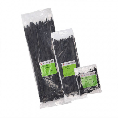 Хомут нейлоновый КСЗ 5х250 черн. (уп.100шт) Fortisflex 90333 фото 5 Хомут нейлоновый КСЗ 5х250 черн. (уп.100шт) Fortisflex 90333 фото 5