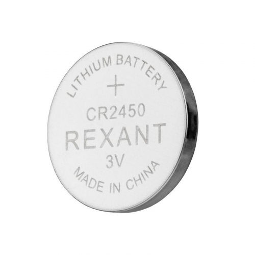 Элемент питания литиевый CR2450 3В (блист.5шт) Rexant 39-1110 фото 4