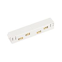 Коннектор прямой MAG-ORIENT-CON-I-POWER (WH) (IP20 пластик) Arlight 035805
