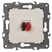 Розетка аудио 14-3111-02 Elegance сл. кость ЭРА Б0034321