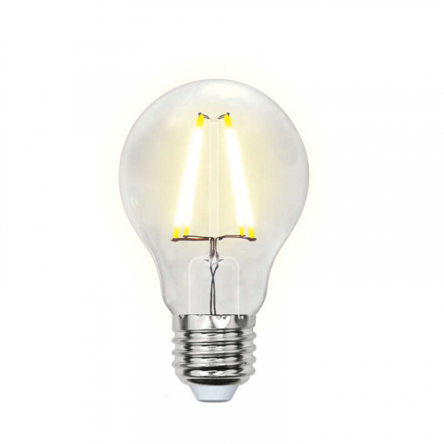 Лампа светодиодная LED-A60-8Вт/NW/E27/CL грушевидная PLS02WH картон Uniel UL-00001372