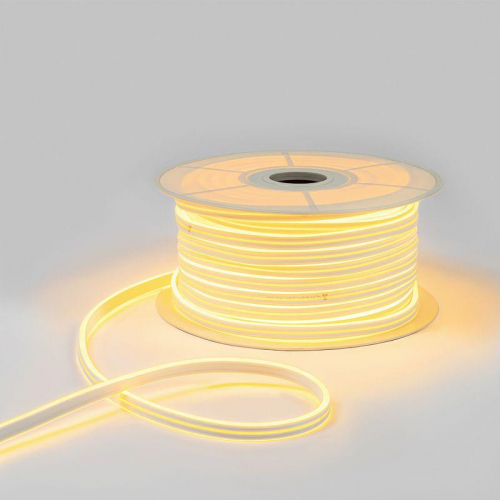 Шнур светодиодный гибкий неон SMD 8х16мм двухсторонний 24В тепл. бел. 120LED/м (уп.50м) Neon-Night 131-116 фото 4 Шнур светодиодный гибкий неон SMD 8х16мм двухсторонний 24В тепл. бел. 120LED/м (уп.50м) Neon-Night 131-116 фото 4