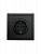 Розетка 1-мест. с/з Type-C+USB разъем СП ZIMA IP20 черн. бархат LEZARD 704-4288-181TC