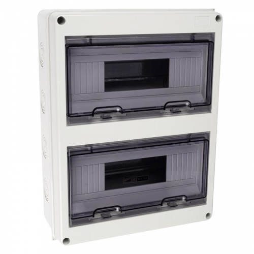 Бокс модульный накладной PDB/W 4024 GR (ЩРН-ПГ-24) IP65 пластик. JazzWay 5072145 Бокс модульный накладной PDB/W 4024 GR (ЩРН-ПГ-24) IP65 пластик. JazzWay 5072145
