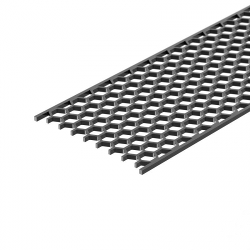 Решетка антибликовая LINE-5075-HONEYCOMB BLACK пластик (комплект) Arlight 044883