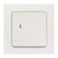 Выключатель 1-кл. Стокгольм Умный беспроводной бел. Zigbee Сonnect EKF RCV-ST1-WS-ZB