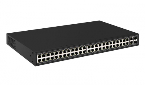 Коммутатор PoE SW-64822(700Вт) Fast Ethernet на 48хRJ45 + 2хGE Combo uplink портов OSNOVO 13265