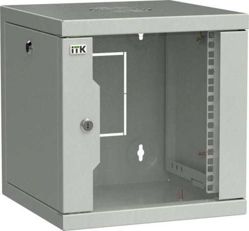 Шкаф сетевой LINEA WS 10дюйм 6U 320х310мм дверь стекл. сер. ITK LWS3-06U33-GF Шкаф сетевой LINEA WS 10дюйм 6U 320х310мм дверь стекл. сер. ITK LWS3-06U33-GF