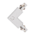 Аксессуар к шинопроводу трехфазному 3P PTR CL-WH OUT коннектор внешний Pro+ бел. JazzWay 5063136