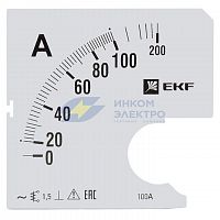 Шкала сменная для A961 100/5А-1.5 PROxima EKF s-a961-100