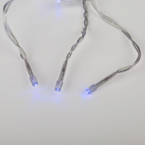 Гирлянда светодиодная "Светодиодный Дождь" 2.5х2м 300LED син. 16Вт 230В IP20 свечение с динамикой провод прозр. Neon-Night 235-053 фото 9