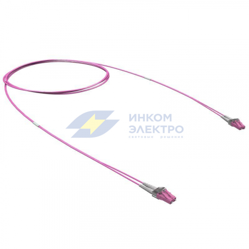 Шнур оптический коммутационный Duplex LC/UPC-LC/UPC 50/125 (OM4) 3м DKC RNPC54DLL3