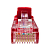 Патч-корд UTP 5e 4х2 26AWG (7х0.16мм) Cu LSZH 1м красн. SUPRLAN 10-0152