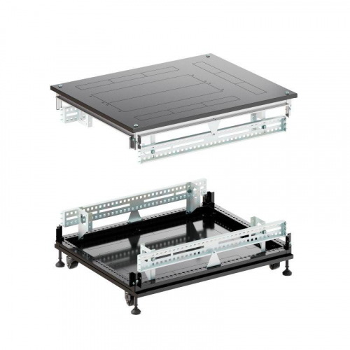 Крыша основание преперфорированные IT-CQE 800х800 RAL9005 DKC RBIT808F Крыша основание преперфорированные IT-CQE 800х800 RAL9005 DKC RBIT808F