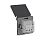 Розетка силовая KANT IP44 2P+E защ. шторки с крышкой черн. уголь DKC 7012013