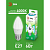 Лампа светодиодная GREEN LINE B35-6W-840-E27 GL 6Вт свеча 4000К яркий свет бел. E27 Эра Б0067132