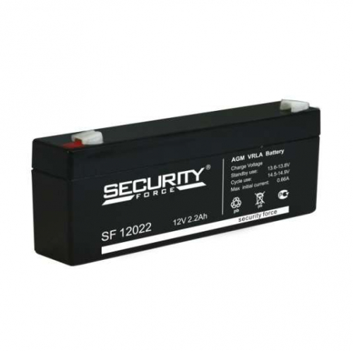 Аккумулятор ОПС 12В 2.2А.ч SF 12022 Security Force 4614030010002 Аккумулятор ОПС 12В 2.2А.ч SF 12022 Security Force 4614030010002