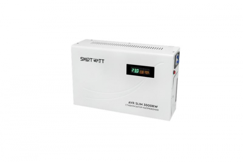 Стабилизатор напряжения настенный SMARTWATT AVR SLIM 3000RW 4512020310007