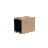 Коннектор прямой с питанием ART-APRIORI-CON-H-POWER (GD горизонтальный) IP20 металл Arlight 037627
