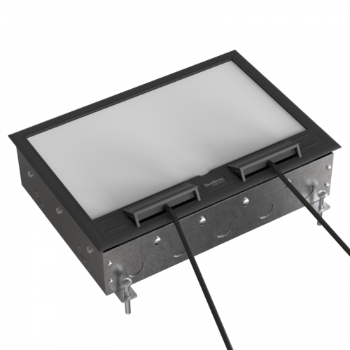 Люк MultiDesk MDK10 на 16мод. IP40 с монтажной коробкой для бетонных полов SE MDK10216 фото 5