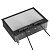 Люк MultiDesk MDK10 на 16мод. IP40 с монтажной коробкой для бетонных полов SE MDK10216
