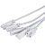 Разветвитель сетевой для фитолампы FITO 5х IEC C5 (3-pin) 2 м для подключения 5 светильников Эра Б0059055