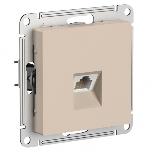 Розетка компьютерная AtlasDesign RJ45 кат.6A механизм песочн. SE ATN001286 Розетка компьютерная AtlasDesign RJ45 кат.6A механизм песочн. SE ATN001286