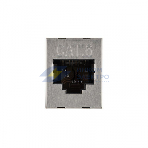 Адаптер проходной RJ-45(8P-8C) FTP экранированный кат.6 (гнездо-гнездо) Rexant 03-0109