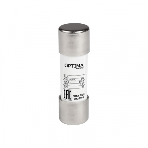 Вставка плавкая цилиндрическая OptiFuse CF14-40-gG-В4 КЭАЗ 379359 Вставка плавкая цилиндрическая OptiFuse CF14-40-gG-В4 КЭАЗ 379359
