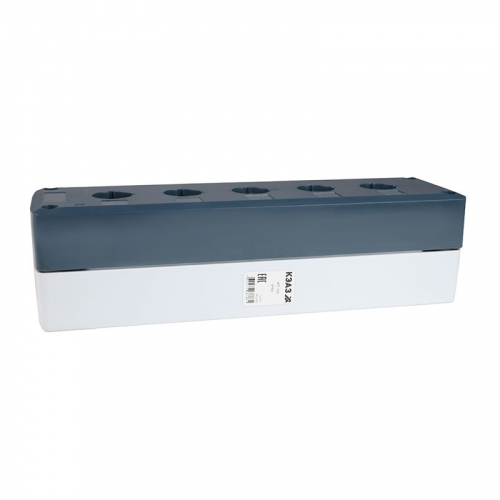 Корпус кнопочного поста КП-105 сер. 5 отв. IP40 КЭАЗ КЭАЗ 362242 Корпус кнопочного поста КП-105 сер. 5 отв. IP40 КЭАЗ КЭАЗ 362242
