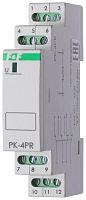 Реле промежуточное PK-4PR/230 (230В AC 1 модуль монтаж на DIN-рейке 4х8А 2NO/NC+2NC IP20) F&F EA06.001.032