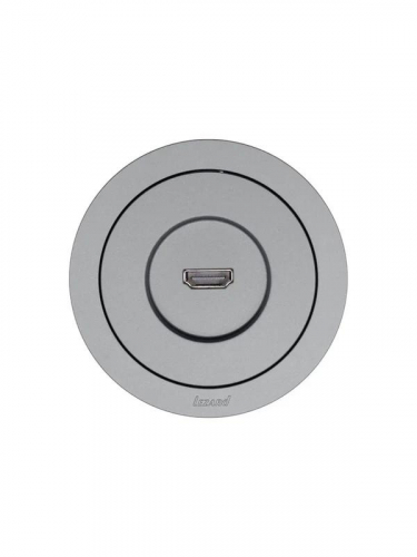 Розетка HDMI 1-м СП OSEN механизм сер. матов. LEZARD 743-7488-203 фото 4