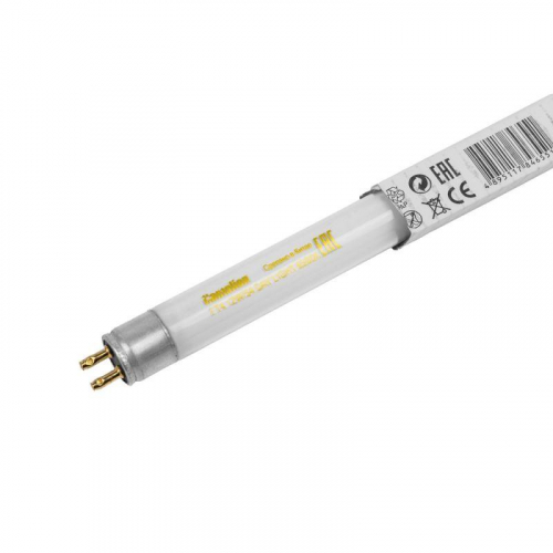 Лампа люминесцентная FT4-12W/54 12Вт T4 6500К G5 Camelion 3371 фото 5