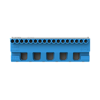 Клеммник самозажимной N17x4+5x25мм ZK175B ABB 1SPE007715F9706