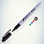 Маркер перманентный "Multi Marker Slim" 2мм пулевидный черн. 207899 Crown Б0048243